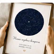 Печать звёздной карты